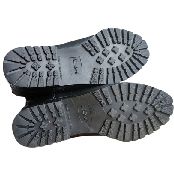 L.L. Bean Women's Size 6 Black Leather Riding Boots - Picture 6 of 7